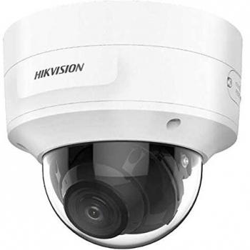 Cámara Domo IP 4K Varifocal Motorizada Hikvision DS-2CD3786G2-IZS (2.7-13.5mm) Resistente al Vandalismo y a las Intemperies