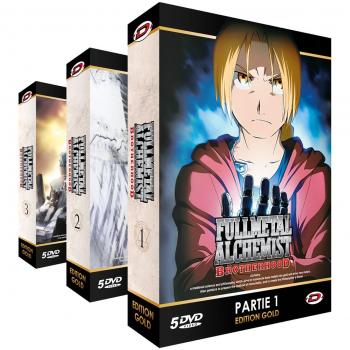 Coffret intégrale fullmetal alchemist brotherhood [Francia] [DVD]