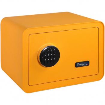 Caja Fuerte de Sobreponer Vintage Naranja
