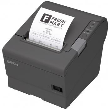 Epson TM-T88V Impresora Térmica de Recibos, 180 x 180 DPI, Conexión LPT + USB, Color Negro