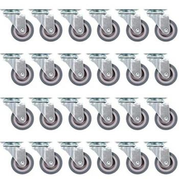 SengentoStyle Zwenkwielen 24 st 50 mm