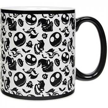 The Nightmare Before Christmas Nightmare Before Christmas: 20oz Oogie, Jack & Zero Mug, Ceramic, Multicolor, One Size