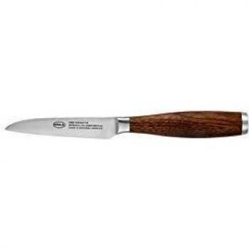 Rösle Masterclass 9 cm Vegetable Knife with Walnut Handle - Ergonomic, High-Quality Kitchen Knife for Fruits and Vegetables, Made in Solingen