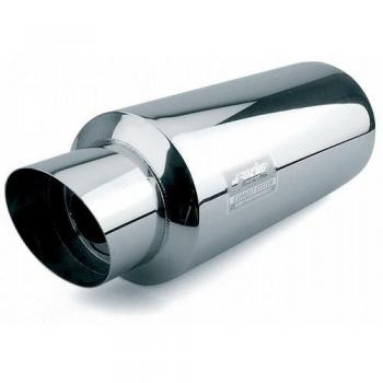Simoni Racing esr123 Silenciador de escape redondeadas Inox