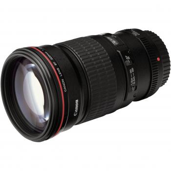 Canon EF 200mm f/2.8L II USM With Lens Case LP1222 & Lens Hood ET-83BII