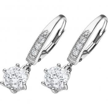 Time Road Pendientes WS02340 Plata Mujer Basics Acabado Brillo