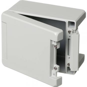 Bopla Caja de Aluminio Gris Claro, 159 x 128 x 90 mm, IP66, IP68, IP69, Apantallada