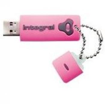 Integral Memory Splash - Memoria USB de 16 GB, rosa