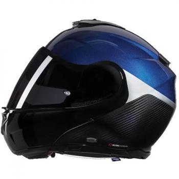 Casco Modular Nolan X-1005 Ultra Carbon Azul