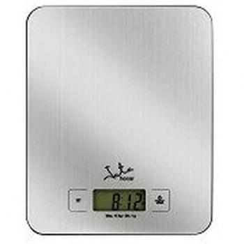 Jata Balanza de Alta precisión electrónica, Acero Inoxidable, Gris metálico, 0,305
