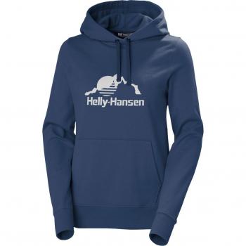 Helly Hansen Women's Nord Graphic Blue Hoodie XS
