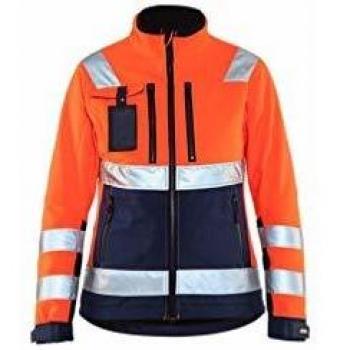 Blaklader Women's High Visibility Softshell Jacket Size S