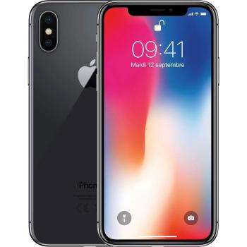 iPhone X 64 GB Gris Espacial Reacondicionado Grado Excelente (A)