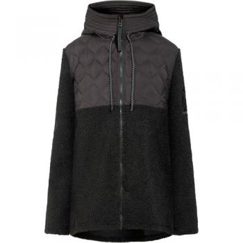 Didriksons Women's Bibi Fleece Jacket, Black