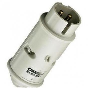 630A CEE Plug 16A 2P 12H Heavy-Duty Connector