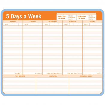 Knock Knock 12600 Mousepad 5 Days a Week