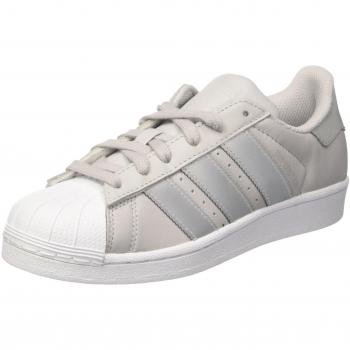 adidas Unisex Kids' Superstar J Fitness Shoes, Grey