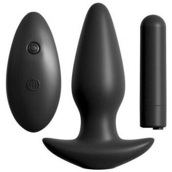 Plug Anal Silicona Vibrante con Control Remoto - Colección Fantasía Anal
