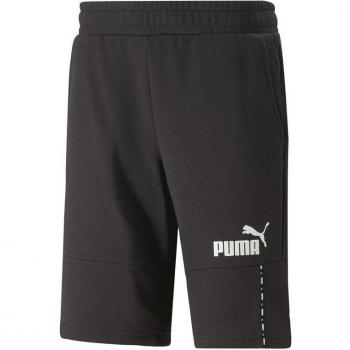 Pantalón Corto Puma Essentials Block Tape Hombre Black