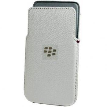 BlackBerry ACC-57196-002 Leather Etui Case for Z - White