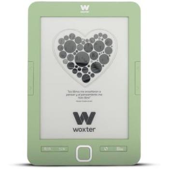 Lector Electrónico Woxter Scriba 195 - 6 E-Ink, 4GB Memoria Interna, Color Verde Salvia
