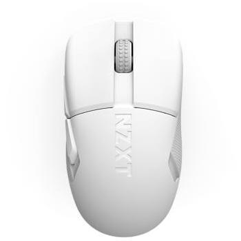 Ratón Gaming Inalámbrico NZXT Lift Elite Blanco - Ultraligero, 6 Botones, Diseñado para Diestros