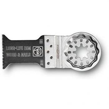 Sierra de inmersión E-Cut Long-Life 35 mm Starlock Bimetálica para madera y clavos - FEIN