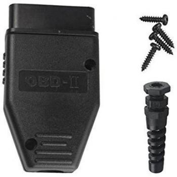 Alta calidad universal 16Pin 16 Pin lector OBD2 OBD II OBD2 J1962 Conector macho Plug Adapter 1 pieza