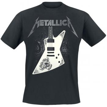 Metallica Papa Het Guitar T-Shirt - Black - S to XXL - Men's Short Sleeve 100% Cotton