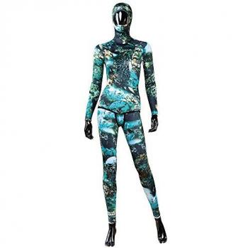 Salvimar Traje Húmedo De Pesca Submarina Sea Walker Lady Mono, Mujer, camuflaje, 5.5 mm, tamaño XL