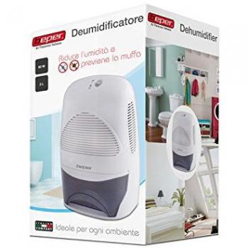 Deshumidificador Beper 2L 60W - Capacidad de 0.6 Litros / 24 Horas