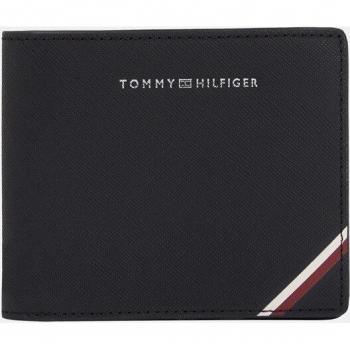 Cartera Tommy Hilfiger Central Negro con letras TH