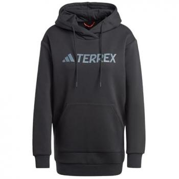 Adidas Terrex Women's Multi Large Logo Black Hoodie