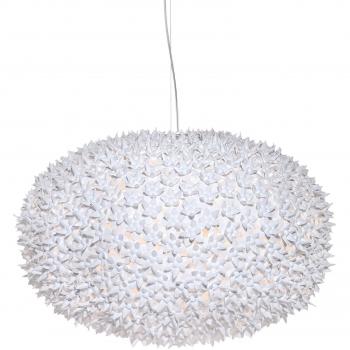 Lámpara Colgante LED Big Bloom G9, Blanca - Kartell