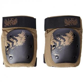 Rodilleras Protectoras Rampa Senior KRF - Talla XL, color negro/marrón, diseño ergonómico, material resistente y transpirable, ideal para actividades deportivas y de rehabilitación