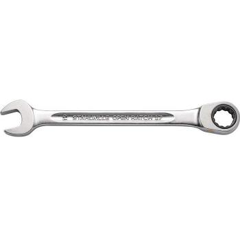 Llave de carraca de boca fija y boca en estrella 17F 10 plana STAHLWILLE 40171010