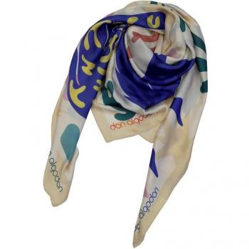 Pañuelo de mujer Kos cuadrado multicolor