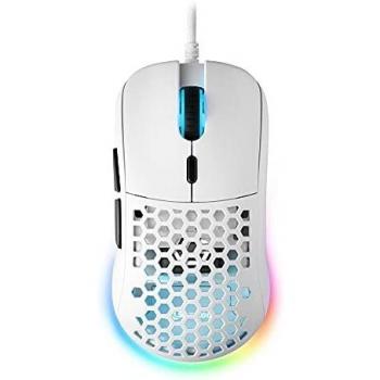 Sharkoon Light² 180 Gaming Mouse - Ratón para Juegos, Color Blanco