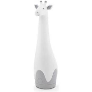 Luz Nocturna Gina Blanco ZAZU - Lámpara de Noche Linterna para Niños, Diseño de Jirafa, Función de Luz Suave y Reposo, Portátil y Recargable