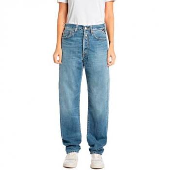 Jeans Replay Straight Fit 9ZERO1 Azul Mujer Talla 29/L32