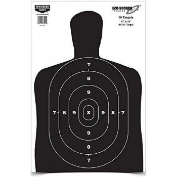 BIRCHWOOD CASEY Bc27 Eze-Scorer 12X18In Paper Tgt 100Pk