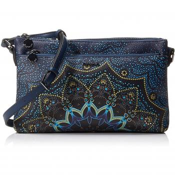Desigual 19WAXP86 - Bolso de hombro de Sintético Mujer 17.5x4x27.2 cm