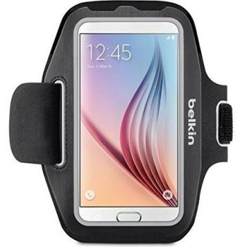 Belkin Sport-Fit - Brazalete Deportivo para Samsung Galaxy S7, Color Negro