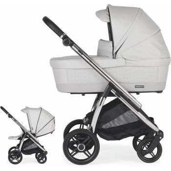 Carrito Bebecar Flowy KO-432 Cromado/Negro