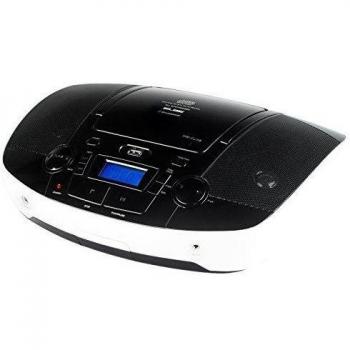 ELBE GPM-225-BT - Radio CD con MP3, USB y Bluetooth, color blanco y negro