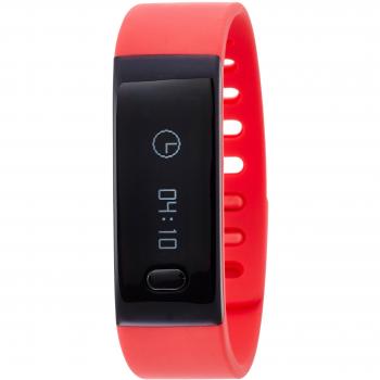 ZeFit MyKronoz - Pulsera-Monitor de Actividad Unisex, Color Rojo