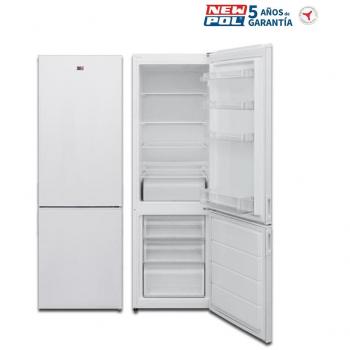 Frigorífico Combi Libre Instalación New Pol NWC1854NF A+ No-Frost Blanco 185,5x60 cm