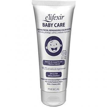 Elifexir Baby Care - Crema Facial Reparadora Calmante para Bebé | Reduce Rojeces y Tirantez | Hidratación y Confort | Hipoalergénica | 99% Ingr. Naturales | Refuerza la Función Barrera - 50ml
