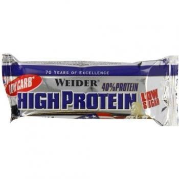 Weider 40% Low Carb High Protein Bar 20 barritas x 100 gr - Sabor - Stracciatella