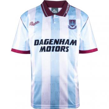 West Ham United 1992 Away Retro Football Shirt